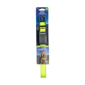 Nite Ize NiteDog Rechargeable LED Collar - Light Up Dog Collar with Durable Metal Buckle - Water-Resistant & Rechargeable Collar - Dog Supplies for Night Activities - Medium Lime