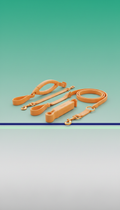 Modular Leash System in Sunny Orange