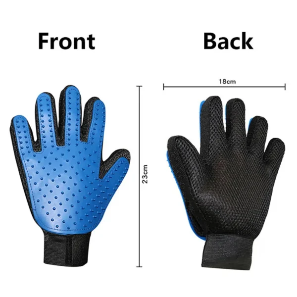 Dog Pet Grooming Glove Silicone Cats Brush Comb Deshedding Hair Gloves Dogs Bath Cleaning Supplies Animal Combs by PROSTORMER - Image 6