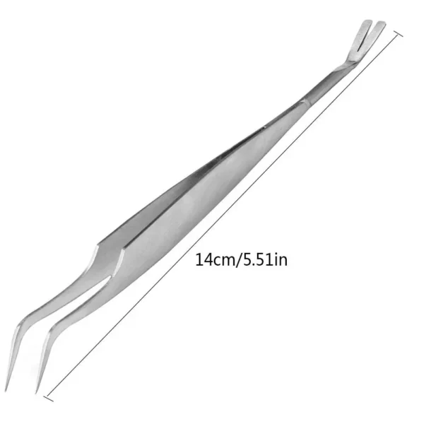Stainless Steel Tick Tweezers Professional Quick Cat Dog Tick Removal Tool People Pets Supplies Dog Tick Removal Tools - Image 6