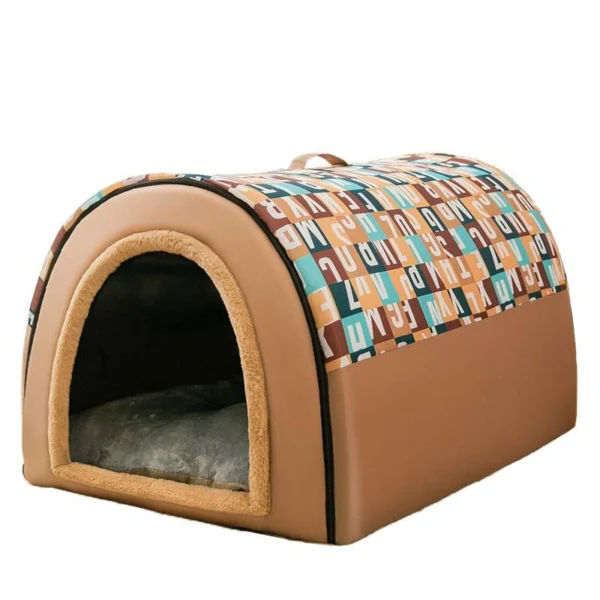 2024 New Dog Kennel Winter Warm Large Dog Oversized Dog House House Closed Winter Removable Golden Pet Four Seasons Use - Image 6