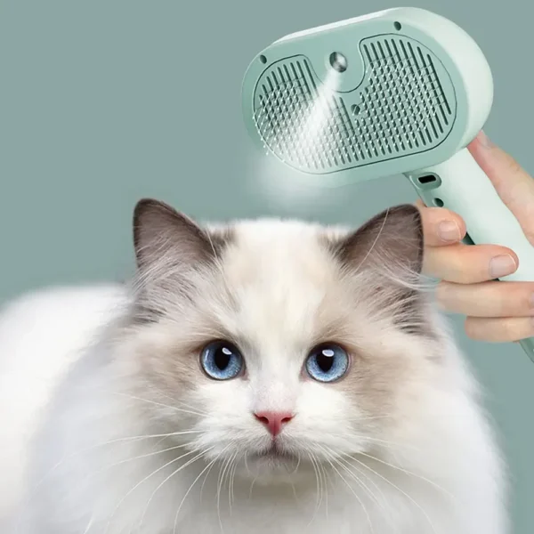 Pet Spray Hair Comb Pet Hair Remover Cleaning Brush Cats Grooming Dog Accessories Tools Dematting Water Mist Humidifier Comb - Image 4