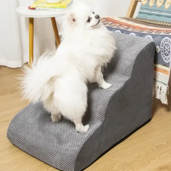 60 *33*30cm Pet Dog Ladder 3 Steps Stairs for Sofa Bed Cat Dog Stairs Ramp Washable Pet Supplies Puppy Ramp 5 Colors - Image 5