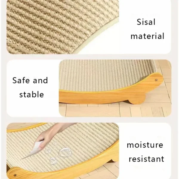 Cat Scratching Pads Cat Scratch Board Detachable Wear-resistant Multifuction Cats Sleeping Bed Kitten Grinding Cat Toys - Image 5