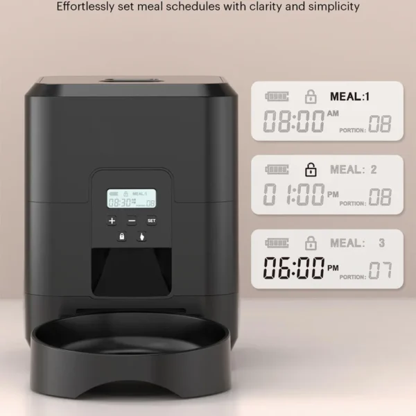 Smart Pet Feeder Automatic Cat Feeder Dog Slow Food Machine With Timed Quantitative Automatic Cat Food Dispenser Cat Dog Bowl - Image 3