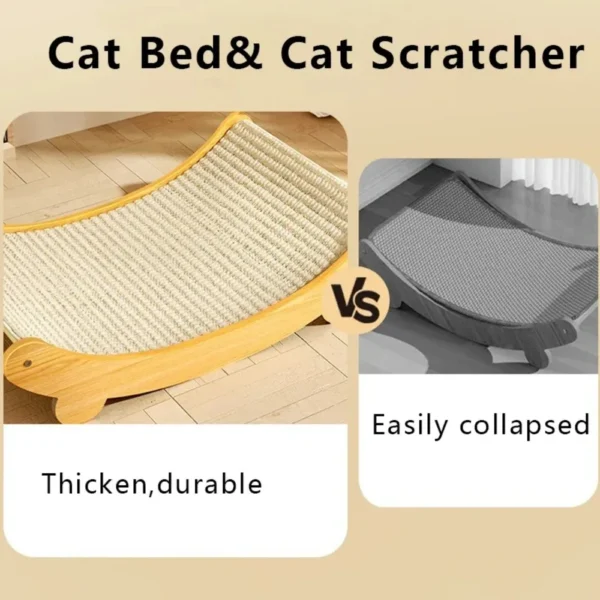 Cat Scratching Pads Cat Scratch Board Detachable Wear-resistant Multifuction Cats Sleeping Bed Kitten Grinding Cat Toys - Image 4