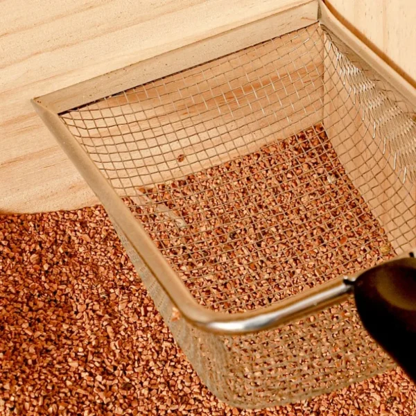 Cat Litter Shovel Stainless Steel Reptile Sand Substrate Shovel Clean Up Feces Fine Mesh Sifter For Bedding - Image 5