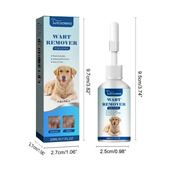 Pet Wart Remover for Dog Cleaning, Removing Granulation Warts, Removing Prickly Monkey Silk, Flat Warts, and Standing Clean - Image 6