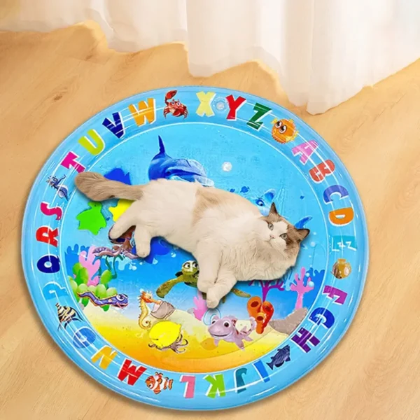 Sensory Water Mat Thickened Sensor Play Water Sensor Cat Mat Pet Supplies Cleaning Cooling Mat Summer Cat Pets Accessories - Image 6