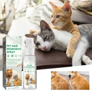 30ml Cat Detangler Spray for Matted Hair Pet Hair Regrowth Spray Cats Comforting Soothing Hair Conditioner Spray Pet Supplies