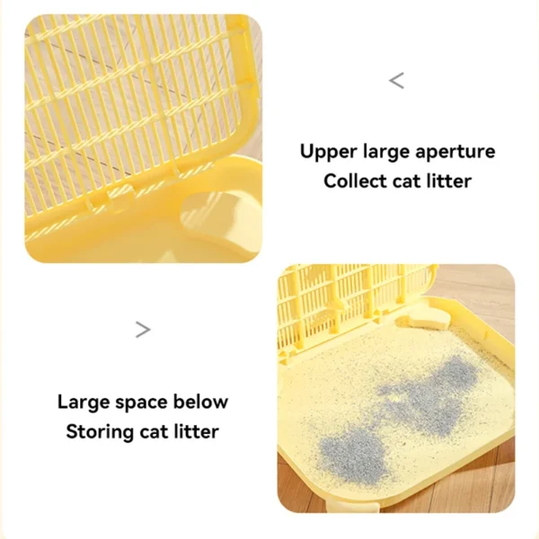 HOOPET Cats Litter Mat Anti-splashing Double Layer Pet Cat Litter Box Pet Washable Pads For Cats Durable Cleaning Mat Supplies - Image 3