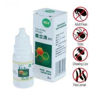Pet Dog Flea Killer Vitro Drops Long-Lasting Control Repel Anti Fleas Cat Ticks Lice Insect Remover For Cats Dogs Repeller 120ML