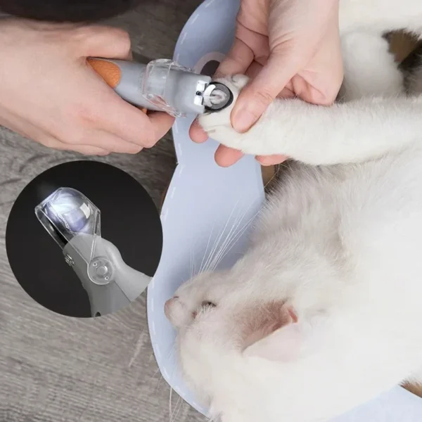 Professional Pet Nail Clipper Scissors With LED Light Cat Dog Nail Clippers Tool Scissors Nail Toeclaw Cutter Scissors Pet Suppl - Image 5