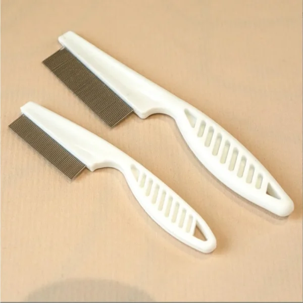 1PC Cat Dog Flea Mouth Hair Comb Teeth Row Comb Eye Clean Face To Float Hair Needle Comb Pet Supplies Pet Hair Remover