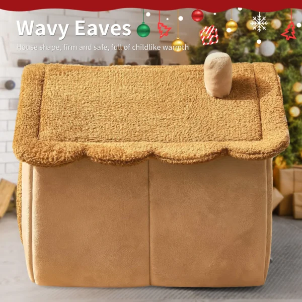 Pet Bed for Cats and Dogs - Cozy Indoor Pet Shelter with Soft Cushion, Stylish Design, Durable and Easy to Clean - Image 4