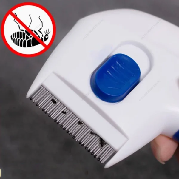 Flea Comb Electric Pet Anti Flea Tick Pest Cat Dog Safe Kills Fleas Pet Supply for Dandruff Removal/Hair Stains/Removing Fleas