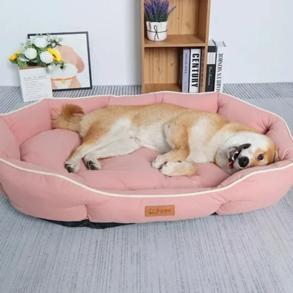 Dog Sofa Big Bed Pets Dogs Accessories Small Breeds Accessory Bedding Pet Supplies Cushions Mat Bad Blanket Cushion Fluffy Puppy - Image 2