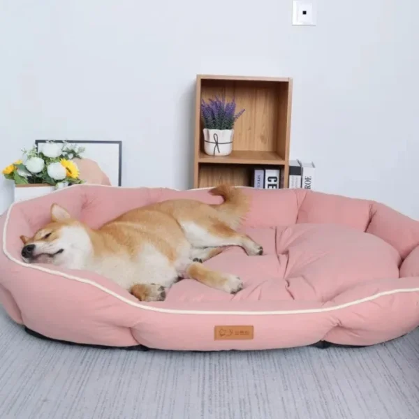 Dog Sofa Big Bed Pets Dogs Accessories Small Breeds Accessory Bedding Pet Supplies Cushions Mat Bad Blanket Cushion Fluffy Puppy - Image 3
