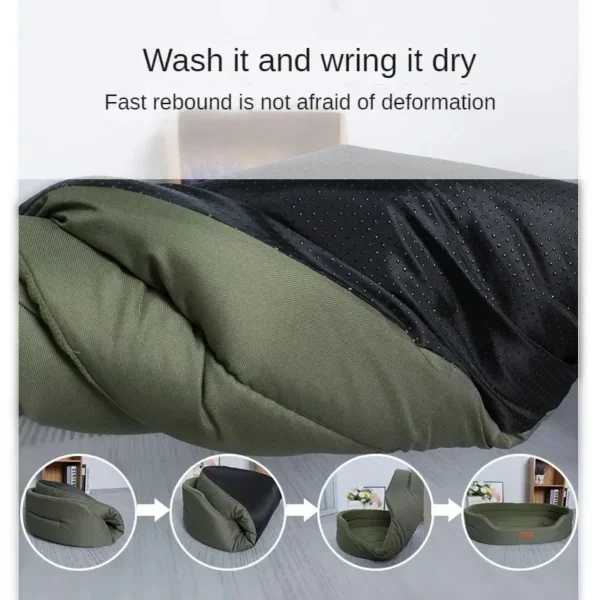 Dog Cushions Pet Bed Sofa Beds Large Dogs Fluffy Medium Blanket Pets Accessories Bad Mat Products Puppy Supplies Cats Small Big - Image 2