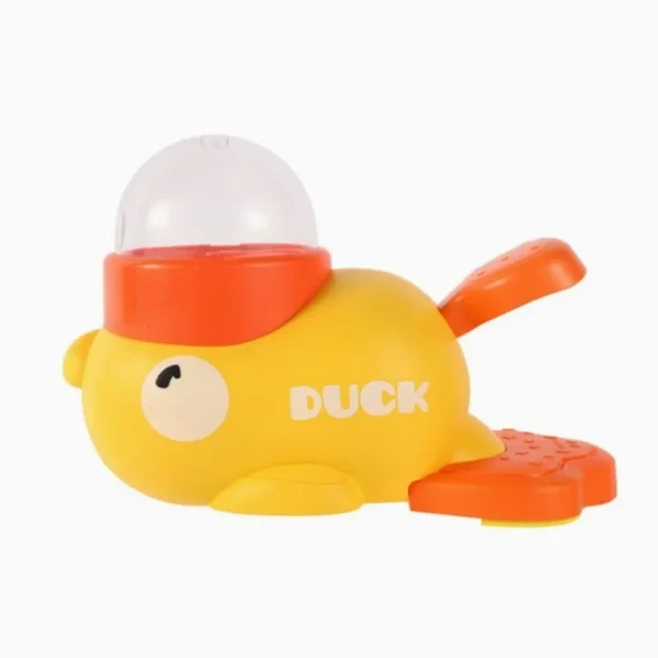 ''Yellow Duck-Shaped Interactive Feeder for Dogs and Cats: A Treat-Dispensing Puzzle Toy Designed for Pet Training'' - Image 6