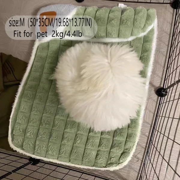 Cross-Border New Arrival Sleeping Dog Mat Winter Warm Removable Washable Kennel Mattress Pet Supplies Large Dog Dog Bed - Image 4