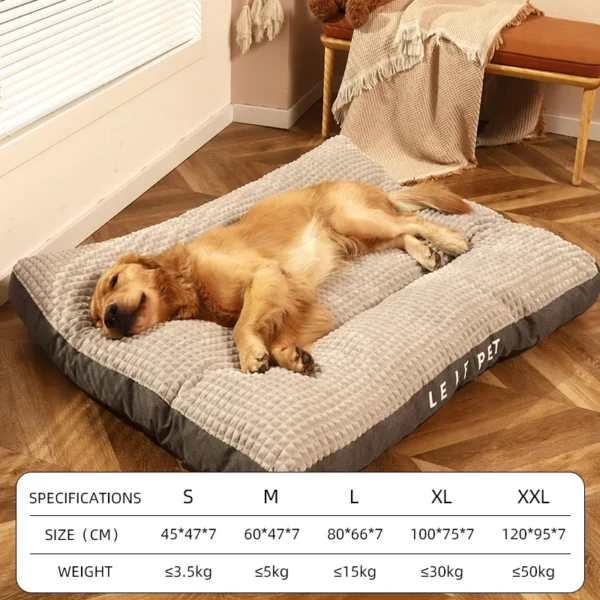 HOOPET Warm Dogs Sleeping Bed Soft Fleece Pet Blanket Detachable Cat Puppy Mat Cushion for Small Medium Large Dogs Pet Supplies - Image 5