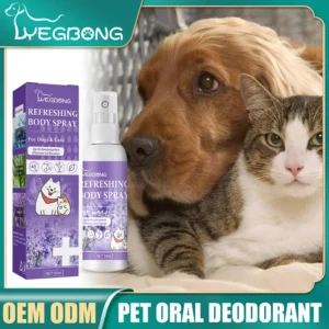 Deodorizing Perfume Remove Odor 50ml Lavender Oil Dog Deodorizer Spray Feces Cleaning Deodorant Pet Supplies for Dogs Cats
