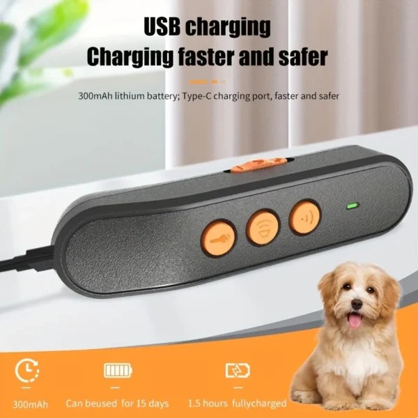 Ultrasonic Bark Preventer, Remote Control Ultrasonic Dog Repeller - Image 5