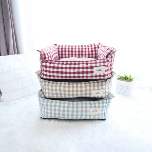 Bed For Dog Cats Puppy House Kennel For Indoor Dogs Small Medium Cat Pet Sofa Sleeping Bed Furniture Pet Supplies Accessories - Image 4