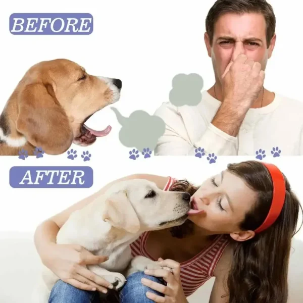 50ml Pet Oral Cleanse Spray Dogs Cats Mouth Fresh Teeth Clean Deodorant Prevent Calculus Remove Kitten Bad Breath Pet Supplies - Image 5