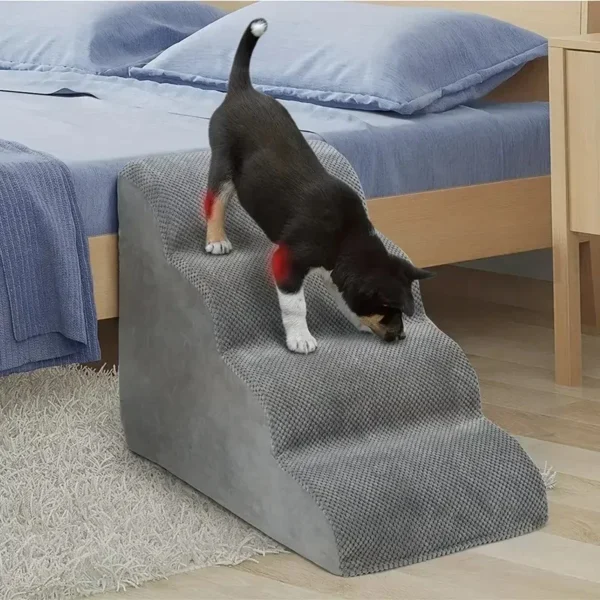 60 *33*30cm Pet Dog Ladder 3 Steps Stairs for Sofa Bed Cat Dog Stairs Ramp Washable Pet Supplies Puppy Ramp 5 Colors - Image 4
