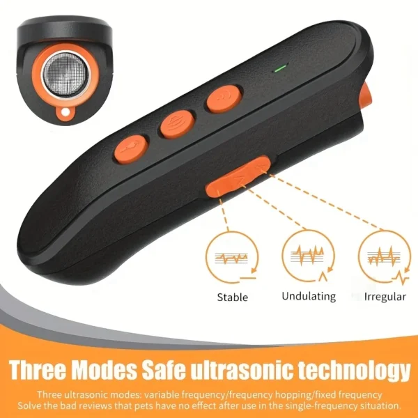 Ultrasonic Bark Preventer, Remote Control Ultrasonic Dog Repeller - Image 4