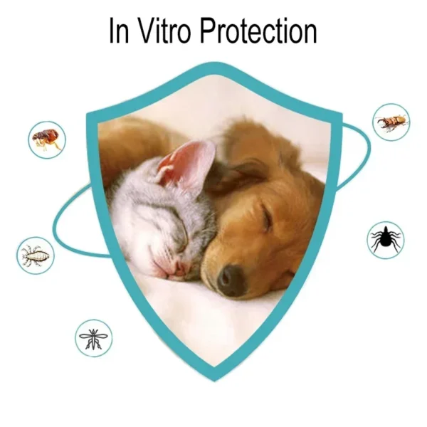 Pet Dog Flea Killer Vitro Drops Long-Lasting Control Repel Anti Fleas Cat Ticks Lice Insect Remover For Cats Dogs Repeller 120ML - Image 5