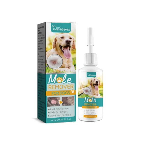 Dog Wart Remover Pet Skin Tag Wart Removal Painless Treatment Against Mole Remove Skin Fleshy Flat Liquid Pet Skin Care Liquid - Image 2