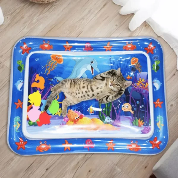 Sensory Water Mat Thickened Sensor Play Water Sensor Cat Mat Pet Supplies Cleaning Cooling Mat Summer Cat Pets Accessories - Image 4