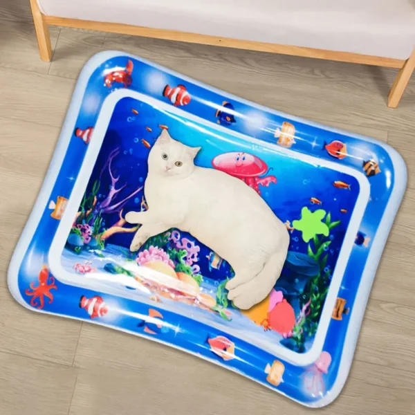 Sensory Water Mat Thickened Sensor Play Water Sensor Cat Mat Pet Supplies Cleaning Cooling Mat Summer Cat Pets Accessories - Image 5